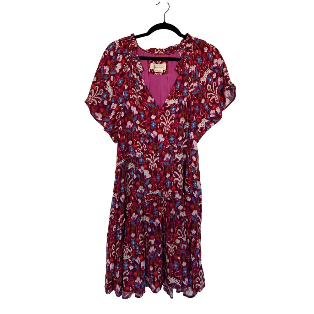 Anthropologie Robin Tiered Mini Dress,, M